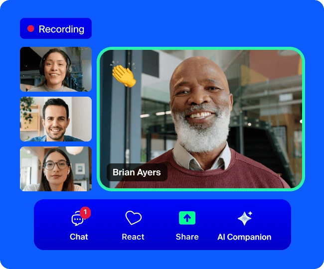 Zoom AI Companion in action